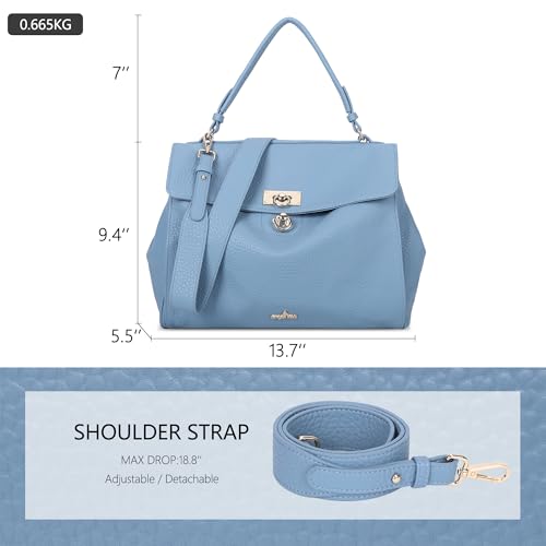 Top Handle Soft Vegan Leather Angel Kiss Satchel Bag for Women
| Crossbody Strap Women's Angel Kiss Satchel Tote Handba